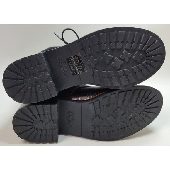 Patricia Nash Lia 2 Tartan Plaid Leather Ankle Boots‎ Sz 7 M - Picture 10 of 13